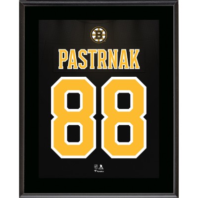 David Pastrnak Boston Bruins Fanatics Authentic 10.5 x 13 Jersey Number Sublimated Player Plaque