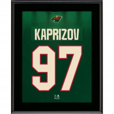 Kirill Kaprizov Minnesota Wild Fanatics Authentic 10.5 x 13 Jersey Number Sublimated Player Plaque