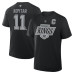 Футболка Los Angeles Kings Anze Kopitar Fanatics Black Authentic Stack Name & Number
