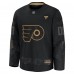 Джерси Philadelphia Flyers Fanatics Black 2024 Military Appreciation Custom Practice