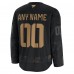 Джерси Toronto Maple Leafs Fanatics Black 2024 Military Appreciation Custom Practice