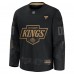 Джерси Los Angeles Kings Fanatics Black 2024 Military Appreciation Custom Practice
