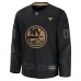 Джерси New York Islanders Fanatics Black 2024 Military Appreciation Custom Practice