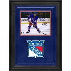KAndre Miller New York Rangers Autographed Fanatics Authentic Deluxe Framed 8 x 10 NHL Debut Photograph KAndre Miller New York Rangers Autographed Fanatics Authentic Deluxe Framed 8 x 10 NHL Debut Photograph