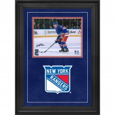 Adam Fox New York Rangers Autographed Fanatics Authentic Deluxe Framed 8 x 10 Blue Jersey Skating with Puck Photograph Adam Fox New York Rangers Autographed Fanatics Authentic Deluxe Framed 8 x 10 Blue Jersey Skating with Puck Photograph