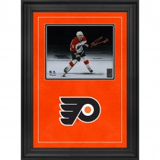 Travis Konecny Philadelphia Flyers Autographed Fanatics Authentic Deluxe Framed 8 x 10 Reverse Retro Jersey Shooting Spotlight Photograph Travis Konecny Philadelphia Flyers Autographed Fanatics Authentic Deluxe Framed 8 x 10 Reverse Retro Jersey Shooting Spotlight Photograph