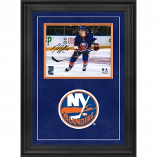 Jean-Gabriel Pageau New York Islanders Autographed Fanatics Authentic Deluxe Framed 8 x 10 Blue Jersey Skating Photograph Jean-Gabriel Pageau New York Islanders Autographed Fanatics Authentic Deluxe Framed 8 x 10 Blue Jersey Skating Photograph