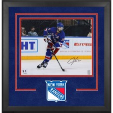 Chris Kreider New York Rangers Autographed Fanatics Authentic Deluxe Framed 16 x 20 Blue Jersey Skating Photograph Chris Kreider New York Rangers Autographed Fanatics Authentic Deluxe Framed 16 x 20 Blue Jersey Skating Photograph
