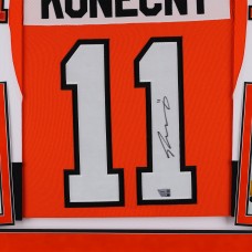 Игровая джерси Travis Konecny Philadelphia Flyers Autographed Fanatics Authentic Deluxe Framed Orange adidas Authentic Игровая джерси Travis Konecny Philadelphia Flyers Autographed Fanatics Authentic Deluxe Framed Orange adidas Authentic