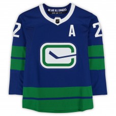 Daniel Sedin Vancouver Canucks Autographed Fanatics Authentic Blue Alternate adidas Authentic Jersey