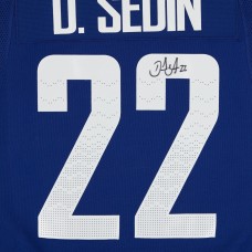 Daniel Sedin Vancouver Canucks Autographed Fanatics Authentic Blue Alternate adidas Authentic Jersey