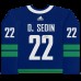 Daniel Sedin Vancouver Canucks Autographed Fanatics Authentic Blue Alternate adidas Authentic Jersey