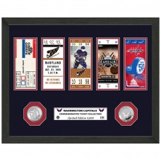 Washington Capitals Highland Mint 50th Anniversary Ticket Collection 12 x 15 Silver Coin Photo Mint