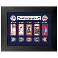 Washington Capitals Highland Mint 50th Anniversary Deluxe Ticket Collection 12 x 15 Silver Coin Photo Mint