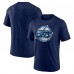 Футболка Winnipeg Jets Navy Wraparound Tri-Blend Футболка Winnipeg Jets Navy Wraparound Tri-Blend