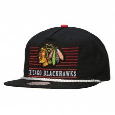 Бейсболка Chicago Blackhawks Mitchell & Ness Black Ascend Deadstock Бейсболка Chicago Blackhawks Mitchell & Ness Black Ascend Deadstock