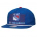New York Rangers Mitchell & Ness Blue Ascend Deadstock Snapback Hat