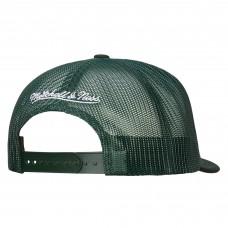Бейсболка New Jersey Devils Mitchell & Ness White/Green Gridlock Trucker