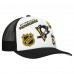 Бейсболка Pittsburgh Penguins Mitchell & Ness White/Black Gridlock