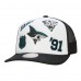 Бейсболка San Jose Sharks Mitchell & Ness White/Black Gridlock Trucker Бейсболка San Jose Sharks Mitchell & Ness White/Black Gridlock Trucker