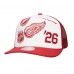 Бейсболка Detroit Red Wings Mitchell & Ness White/Red Gridlock Trucker