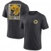 Футболка Boston Bruins Charcoal Earnest Will Tri-Blend
