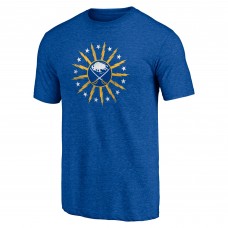 Футболка Buffalo Sabres Royal Shoot to Score Tri-Blend