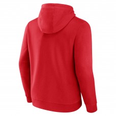 Calgary Flames Red Primary Logo Pullover Hoodie