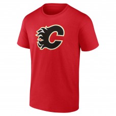 Calgary Flames Red Alternate Logo T-Shirt