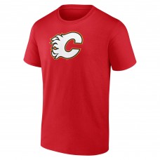 Calgary Flames Red Primary Logo T-Shirt