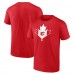 Calgary Flames Red Canada Day T-Shirt