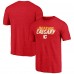 Calgary Flames Red Shoot to Score Tri-Blend T-Shirt