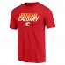 Calgary Flames Red Shoot to Score Tri-Blend T-Shirt