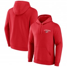 Carolina Hurricanes Red Team Lockup Pullover Hoodie Carolina Hurricanes Red Team Lockup Pullover Hoodie