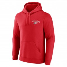 Carolina Hurricanes Red Team Lockup Pullover Hoodie Carolina Hurricanes Red Team Lockup Pullover Hoodie