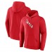 Carolina Hurricanes Red Primary Logo Pullover Hoodie