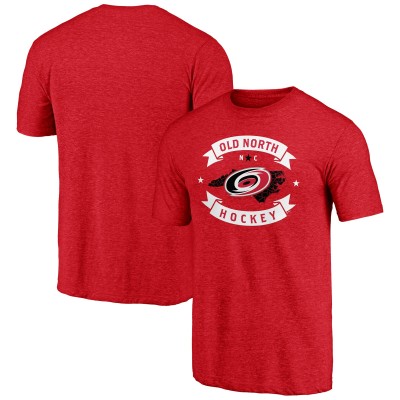 Футболка Carolina Hurricanes Red Shoot to Score Tri-Blend