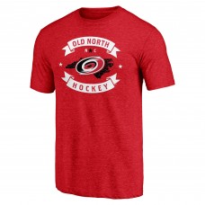 Футболка Carolina Hurricanes Red Shoot to Score Tri-Blend