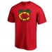 Футболка Chicago Blackhawks Splatter Logo - Red