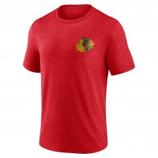 Футболка Chicago Blackhawks Earnest Will Tri-Blend - Red