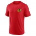 Футболка Chicago Blackhawks Earnest Will Tri-Blend - Red