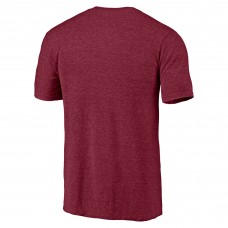 Футболка Colorado Avalanche Burgundy Shoot to Score Tri-Blend