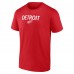 Футболка Detroit Red Wings Primary Logo - Red