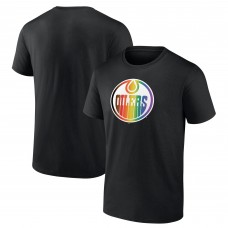 Футболка Edmonton Oilers Black Oilers Pride