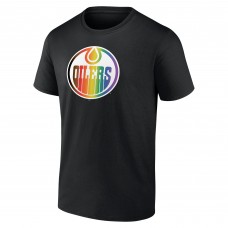 Футболка Edmonton Oilers Black Oilers Pride