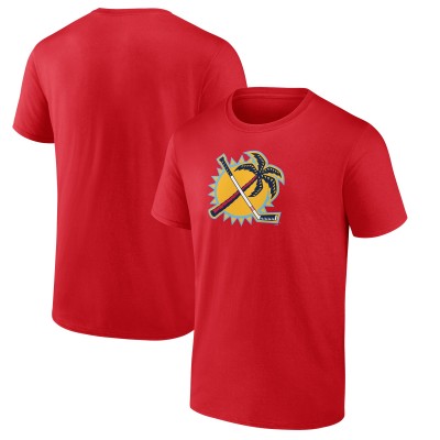 Футболка Florida Panthers Red Primary Logo