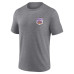 Los Angeles Kings Heather Gray Earnest Will Tri-Blend T-Shirt