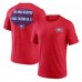 Футболка Montreal Canadiens Red Territorial Tri-Blend
