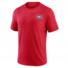 Футболка Montreal Canadiens Red Territorial Tri-Blend