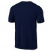 Nashville Predators Navy Distressed Tri-Blend T-Shirt